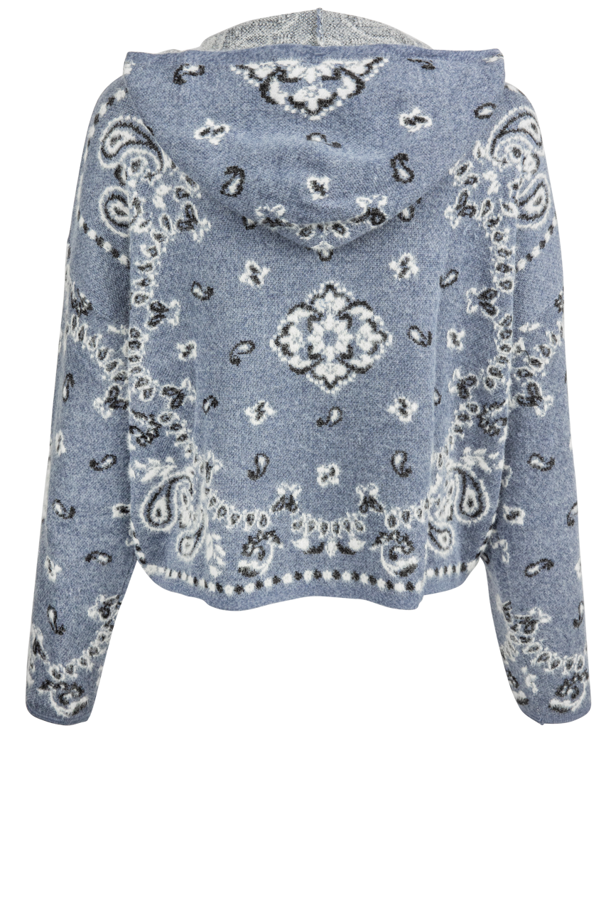Raisonnel Pine Fuzzy Knit Cardigan