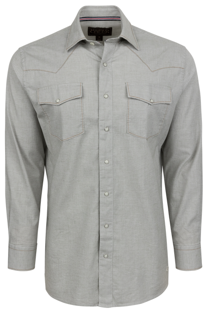 Madison Creek Bisley Western Shirt - Dotted Sage