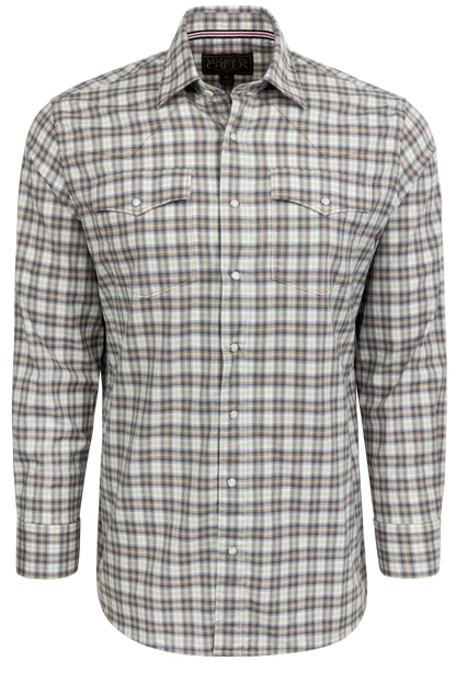 Madison Creek Bisley Western Shirt - Taupe