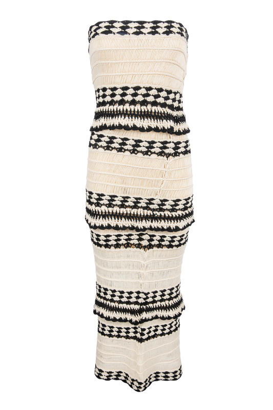 Line & Dot Muse Crochet Dress