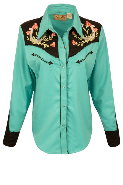 Scully Women's Western Horseshoe Shirt
