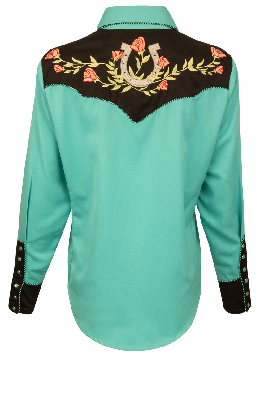 Scully Women's Western Horseshoe Shirt