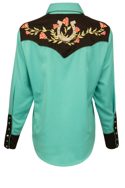 Scully Women's Western Horseshoe Shirt