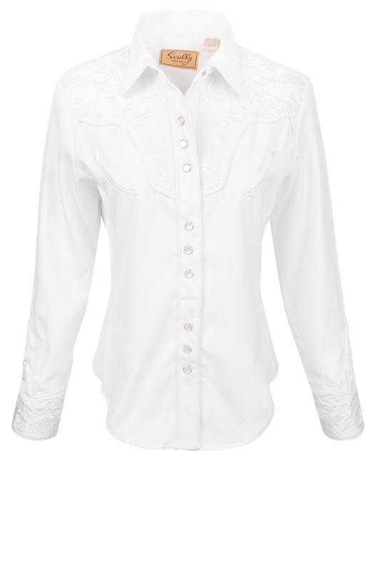 Scully Women's Western Floral Shirt