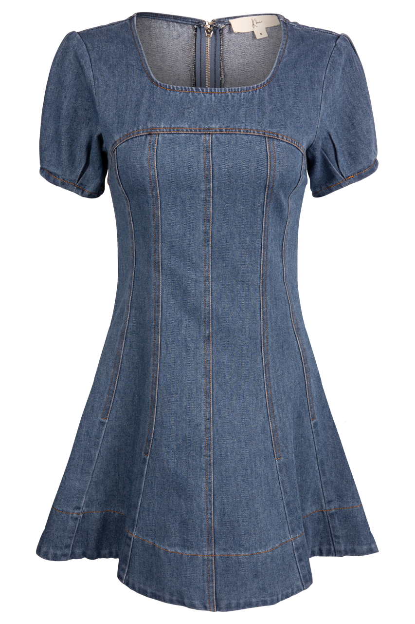 Klesis Denim Mini Dress