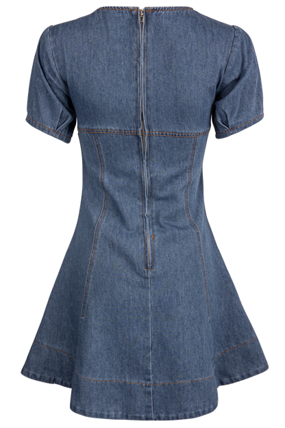 Klesis Denim Mini Dress