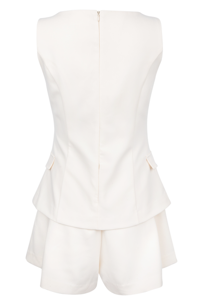 Line & Dot Cosette Romper_back view