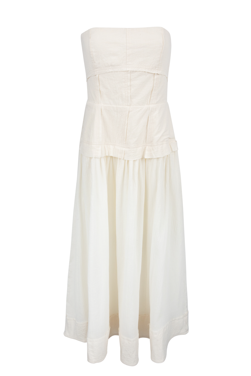 Vestis Strapless Midi Dress