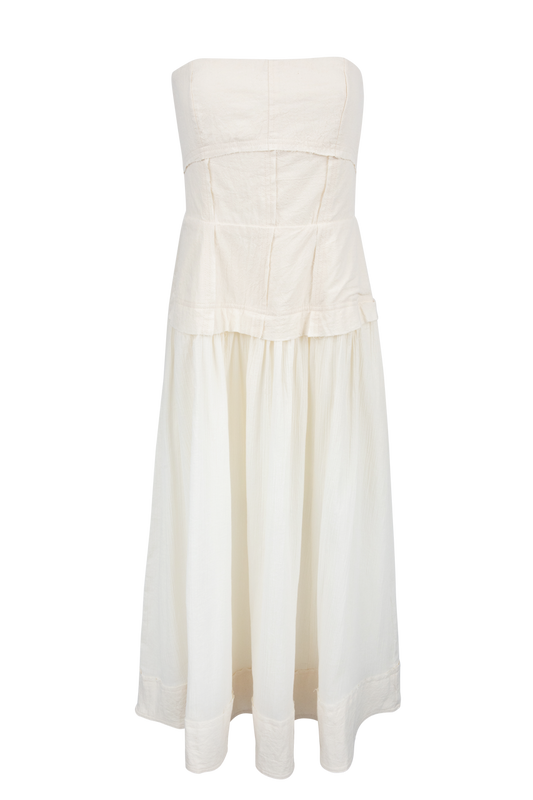 Vestis Strapless Midi Dress