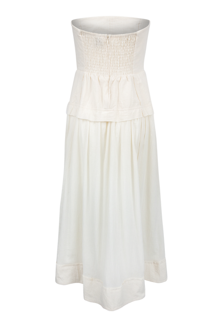 Vestis Strapless Midi Dress