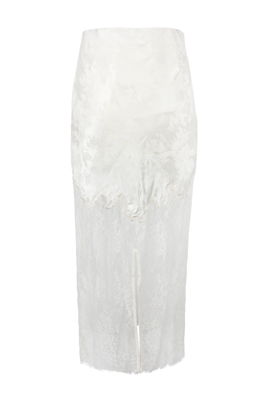Line & Dot Amelie Lace Midi Skirt