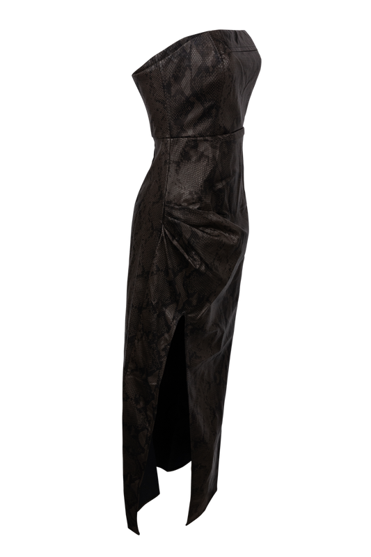 Line & Dot Bex Python Maxi Dress - alternate view