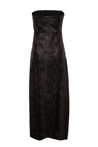 Line & Dot Bex Python Maxi Dress