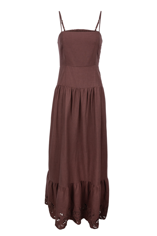 Z Supply Esti Embroidered Maxi Dress