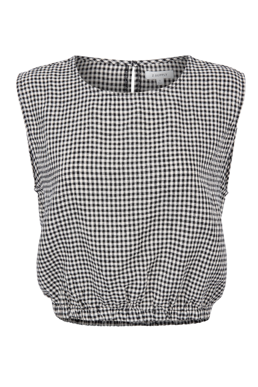 Z Supply Brooke Gingham Sleeveless Top