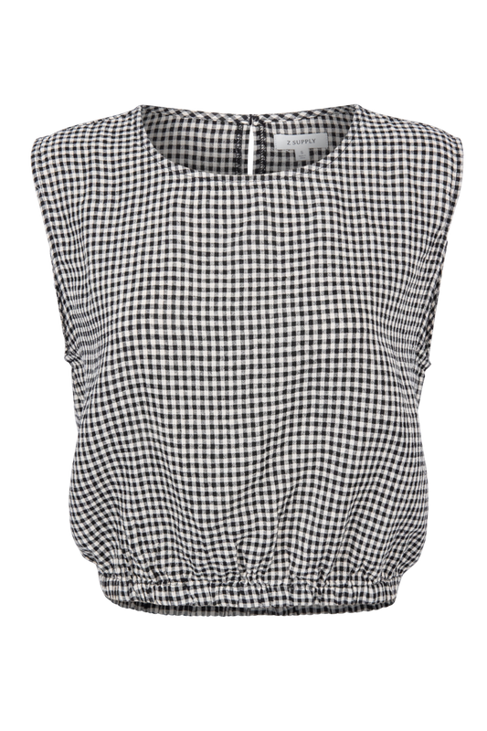 Z Supply Brooke Gingham Sleeveless Top