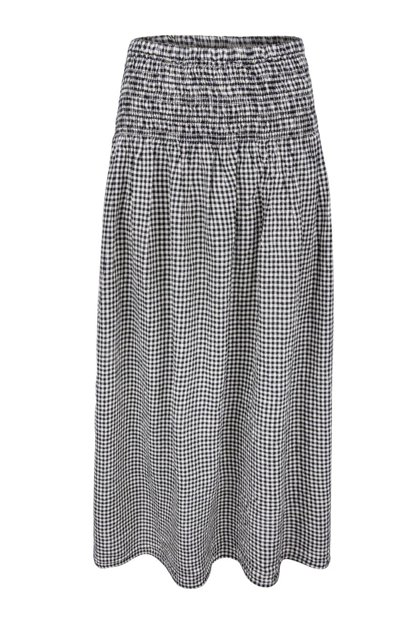 Z Supply Brooke Gingham Maxi Skirt