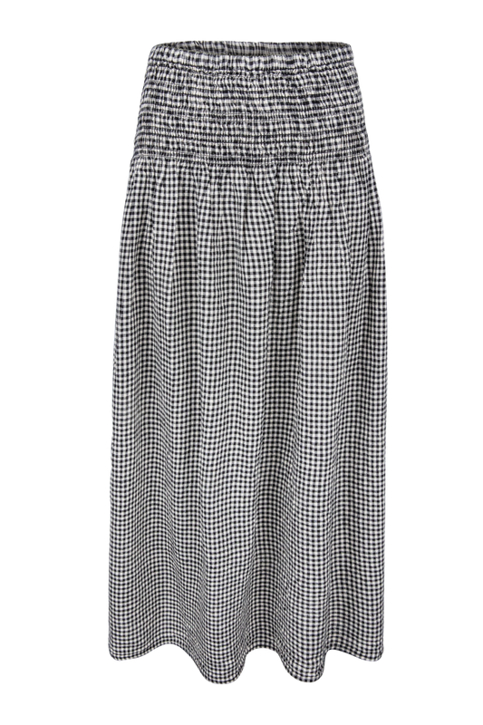 Z Supply Brooke Gingham Maxi Skirt