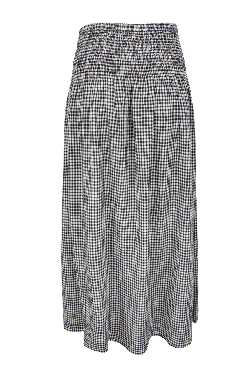 Z Supply Brooke Gingham Maxi Skirt