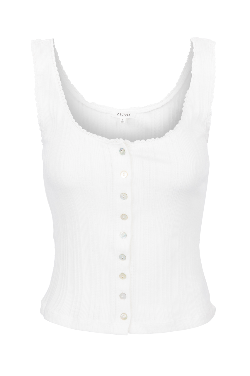 Z Supply Lainey Pointelle Tank Top