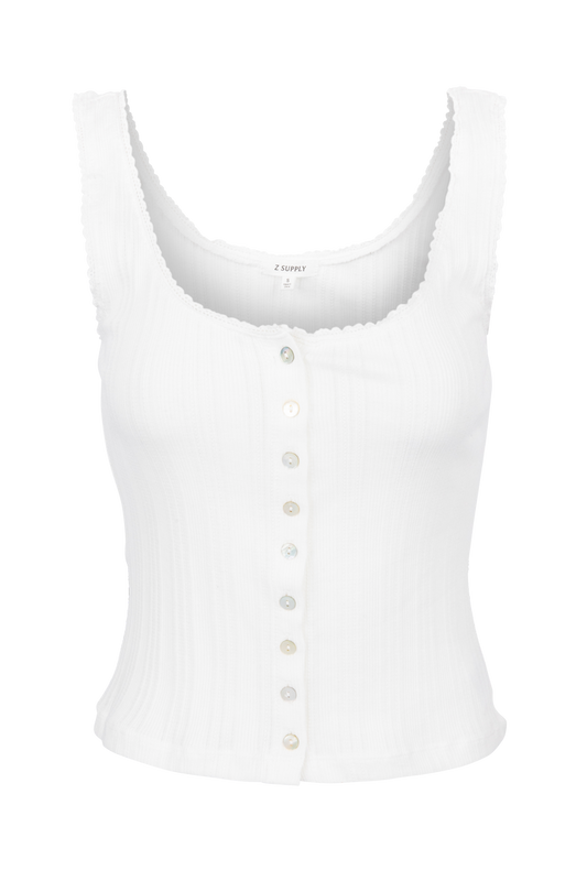 Z Supply Lainey Pointelle Tank Top
