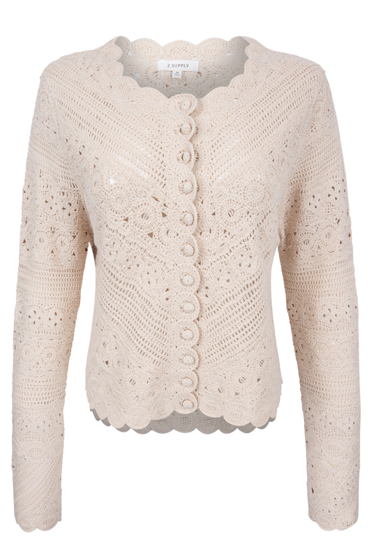 Z Supply Cressa Crochet Cardigan