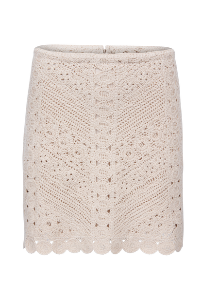 Z Supply Cressa Crochet Mini Skirt