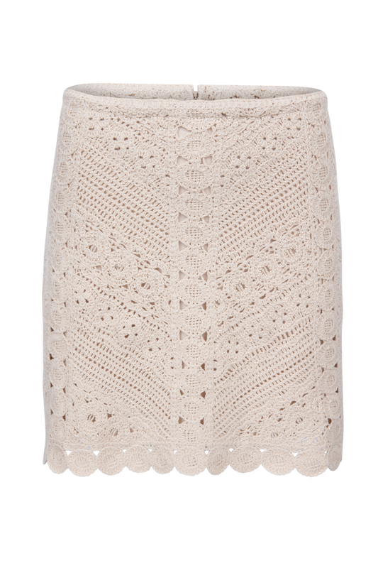 Z Supply Cressa Crochet Mini Skirt