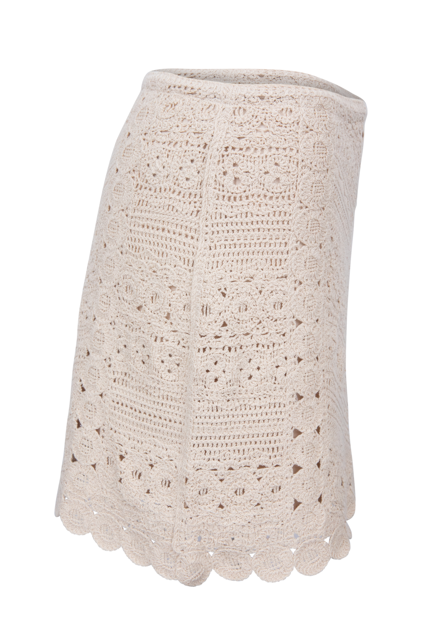 Z Supply Cressa Crochet Mini Skirt