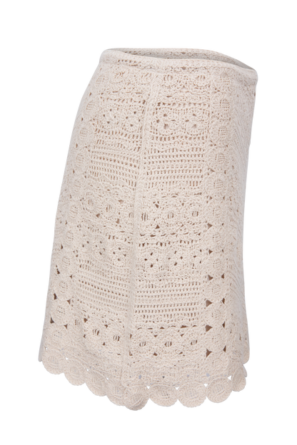 Z Supply Cressa Crochet Mini Skirt