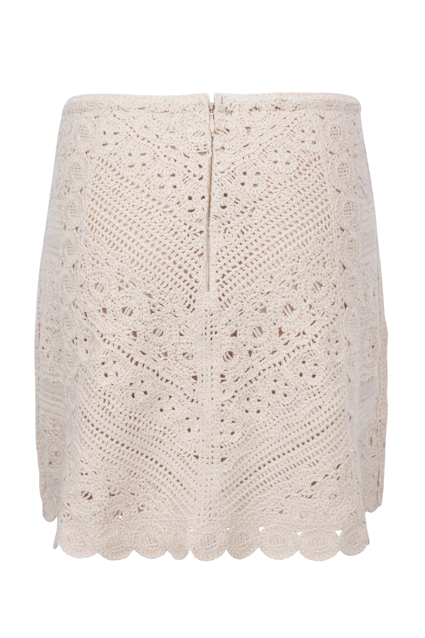 Z Supply Cressa Crochet Mini Skirt