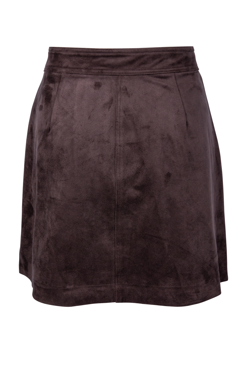 Z Supply Perri Suede Mini Skirt