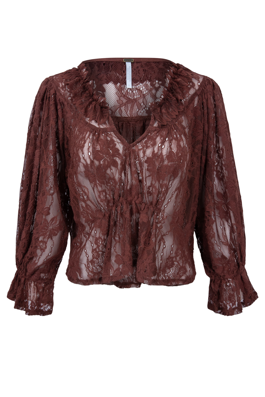 YFB Claudine Lace Top