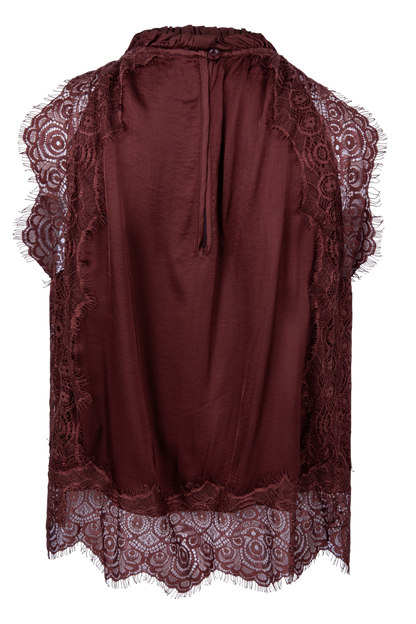 YFB Celest Lace Top - Brown