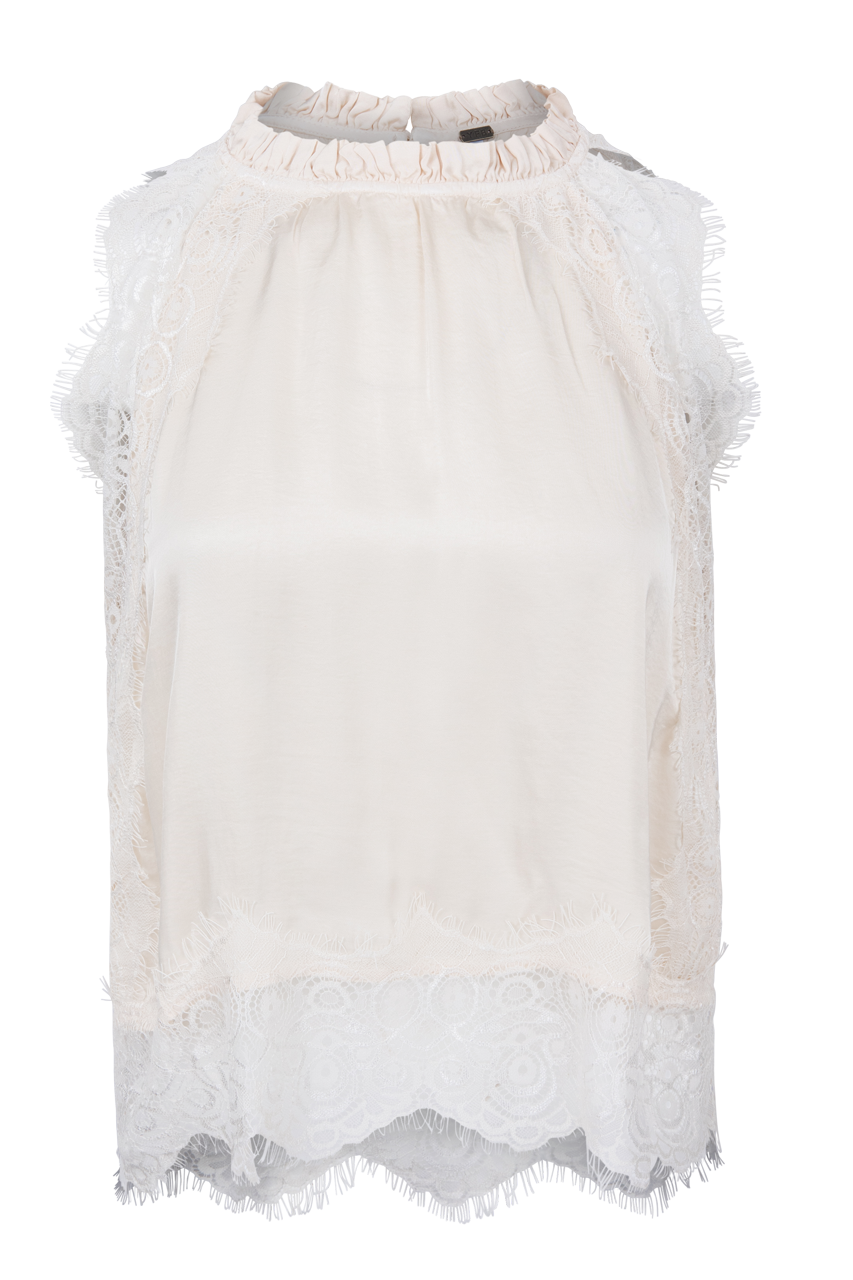 YFB Celest Lace Top - Ivory