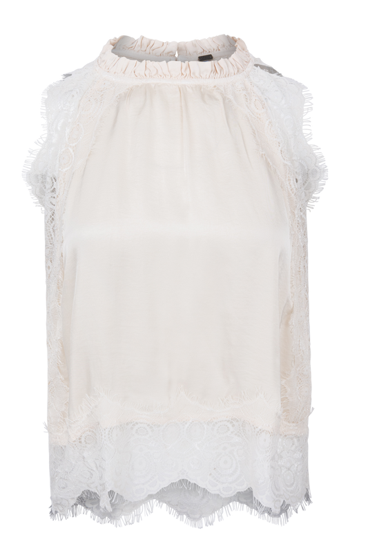 YFB Celest Lace Top - Ivory