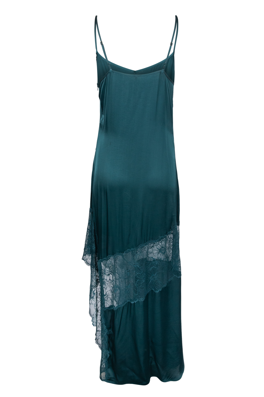 YFB Merletto Lace Slip Dress - Teal
