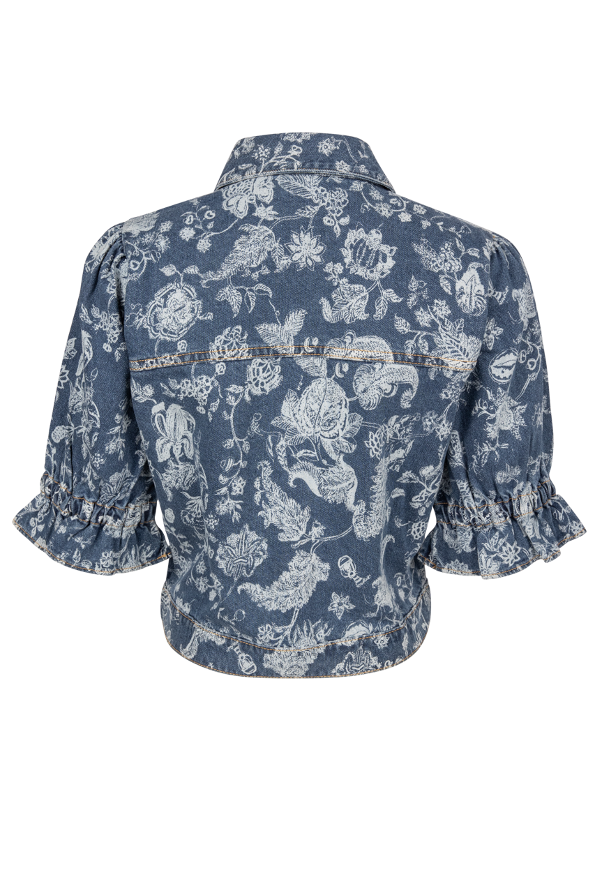 Cleobella Stevie Paisley Denim Jacket
