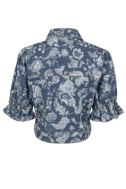 Cleobella Stevie Paisley Denim Jacket
