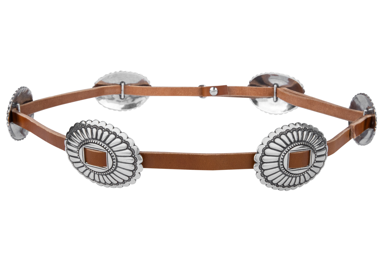 Lucky Gem Club Boho Concho Belt