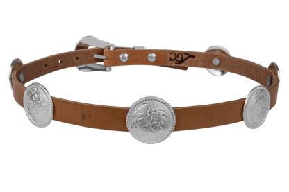 Lucky Gem Club Western Concho Belt