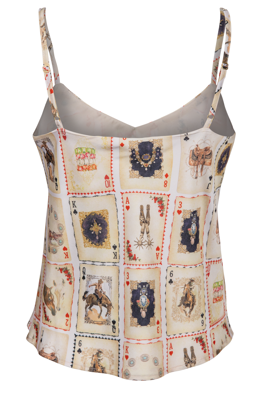 Western Cards Printed Cami