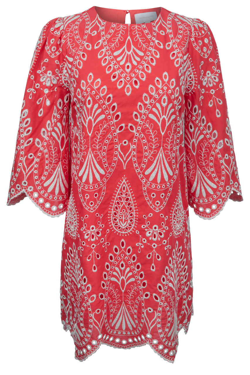 Love Wednesday Valencia Embroidered Mini Dress