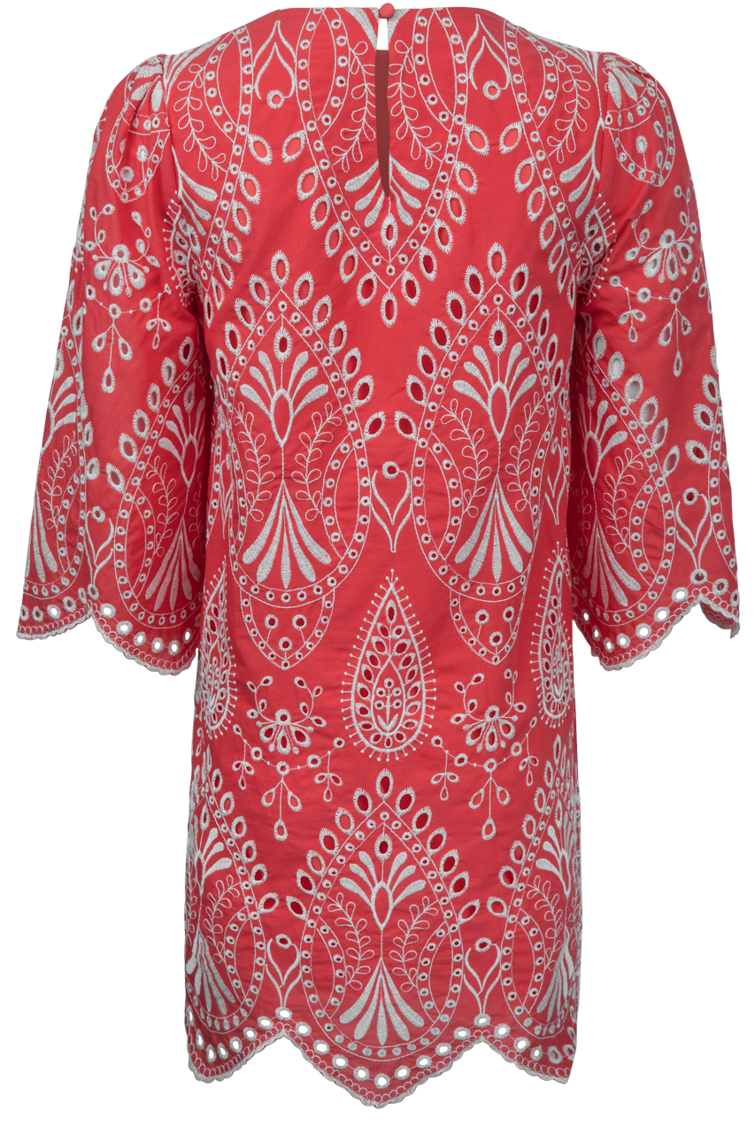 Love Wednesday Valencia Embroidered Mini Dress