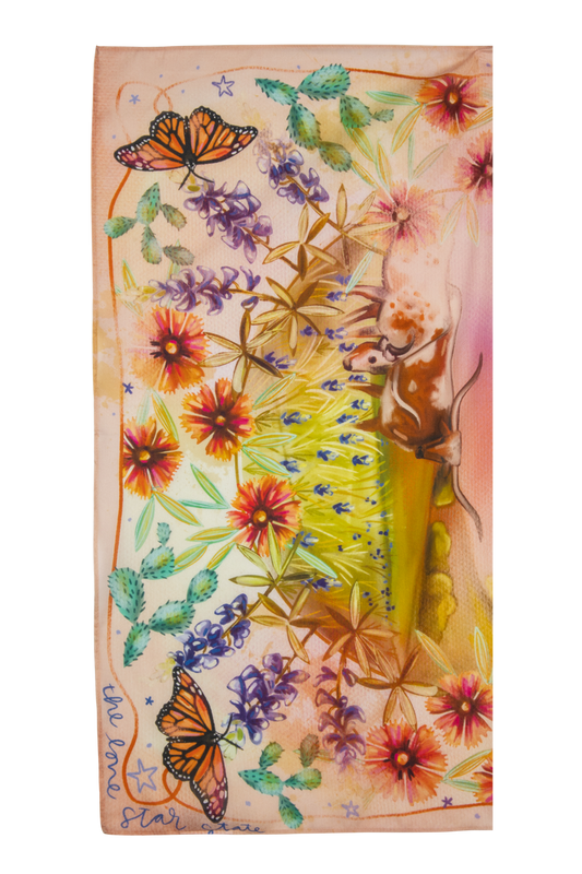 Heartland Floral Silk Scarf