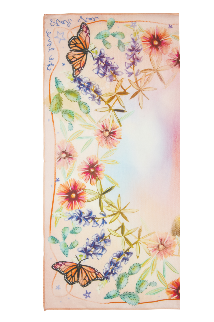Heartland Floral Silk Scarf