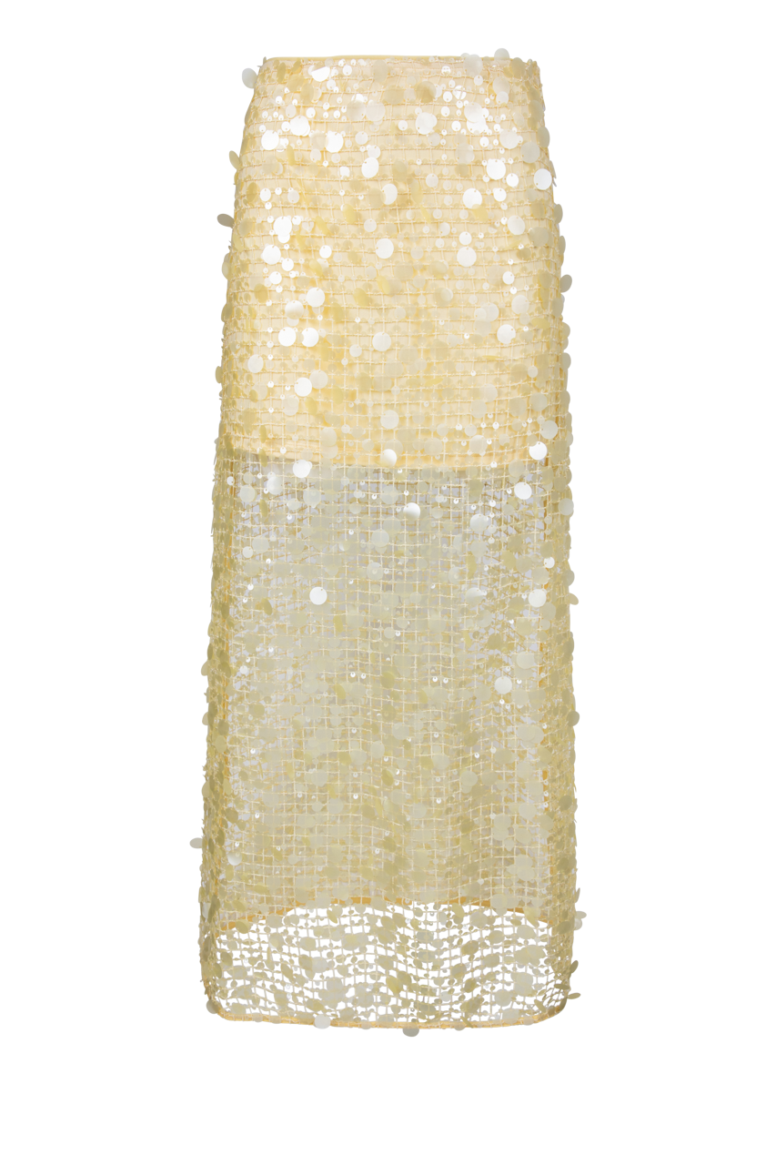 Buttercup Sequin Maxi Skirt