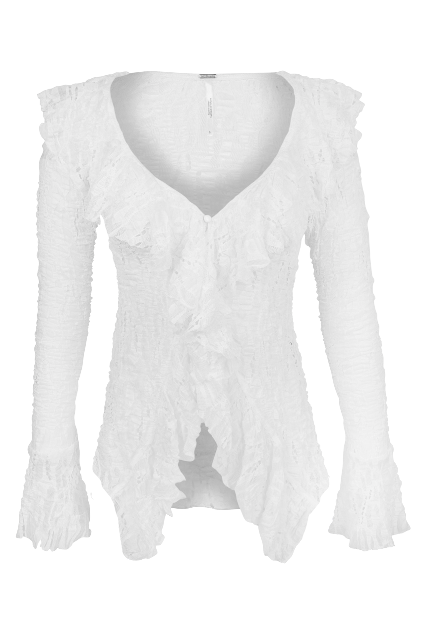 Free People Laney Lace Cardigan