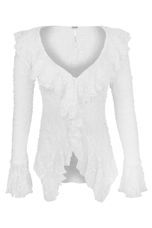 Free People Laney Lace Cardigan