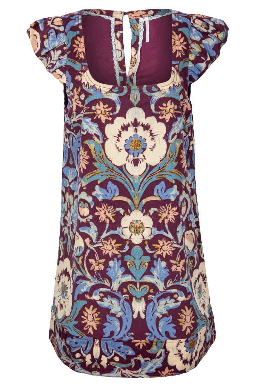 Free People Hopeless Romantic Floral Mini Dress
